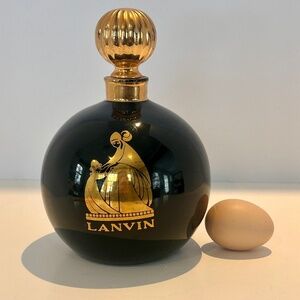 LARGE JEANNE LANVIN ARPEGE PERFUME DISPLAY BOTTLE